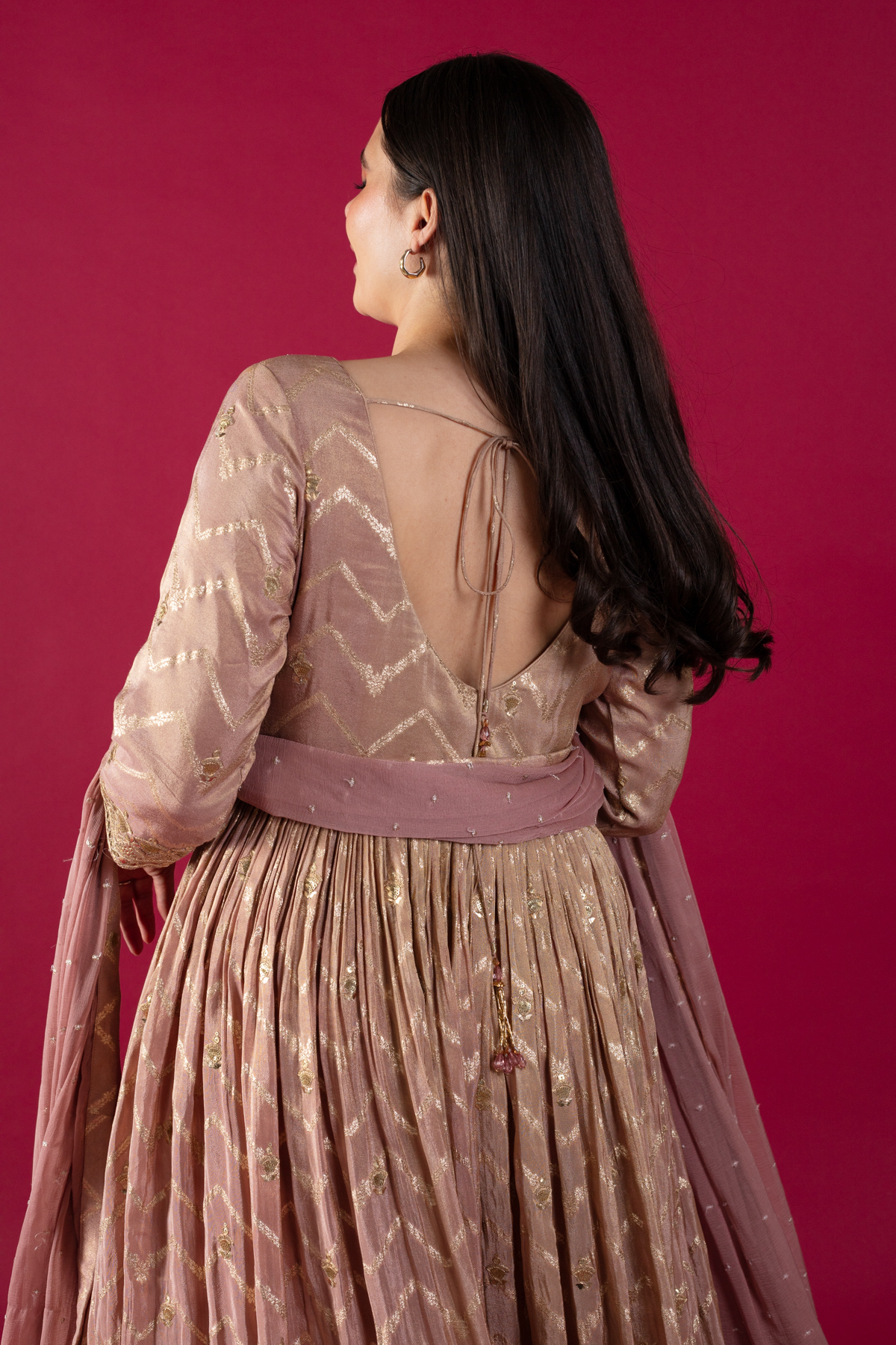 Shiffonz anarkali luxury embroidered dress - Image 6