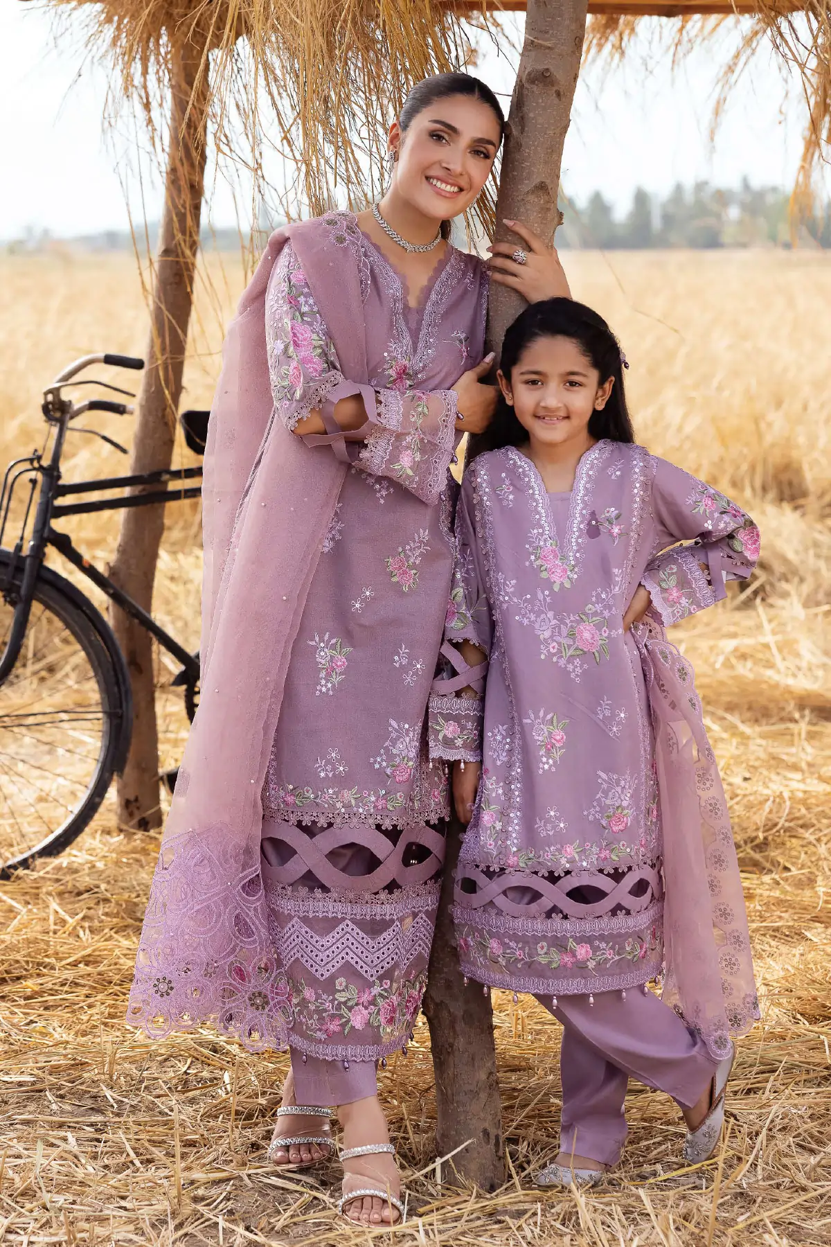 Ayeza khan Heer luxe Eid edit kids collection