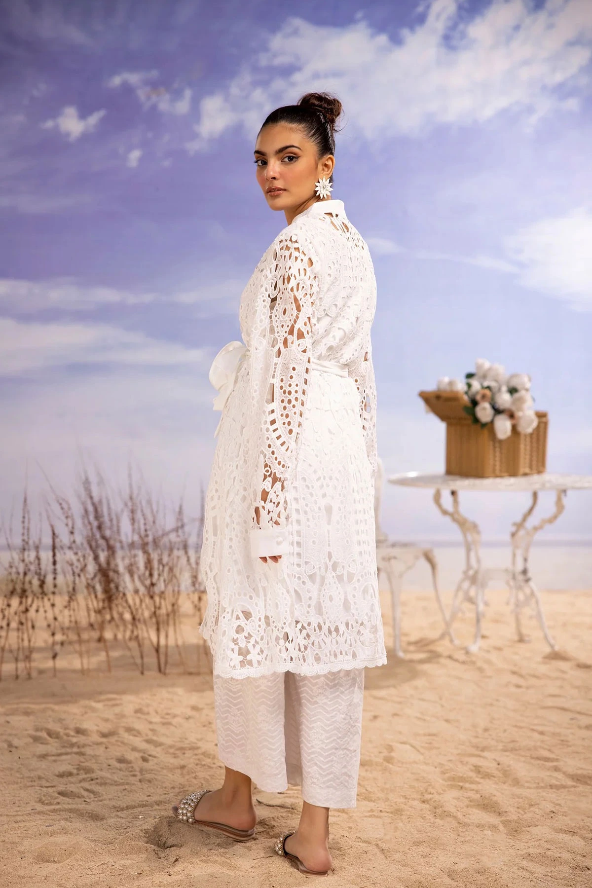 Shiffonz summer hues chikan kari dress - Image 2